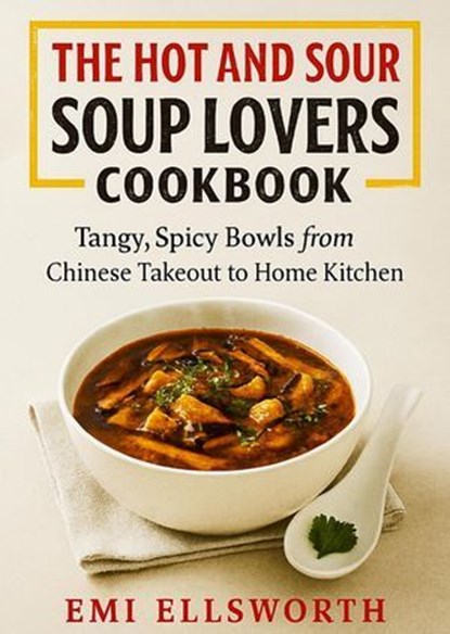 The Hot and Sour Soup Lovers Cookbook - Tangy, Spicy Bowls from Chinese Takeout to Home Kitchen, Emi Ellsworth - Ebook - 9798232477615
