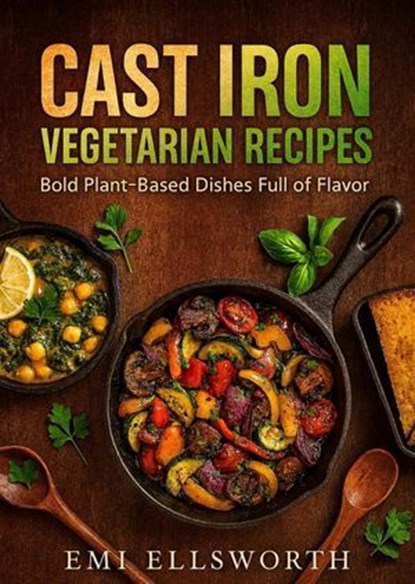 The Cast Iron Vegetarian Recipes Cookbook - Bold Plant-Based Dishes Full of Flavor, Emi Ellsworth - Ebook - 9798232708467