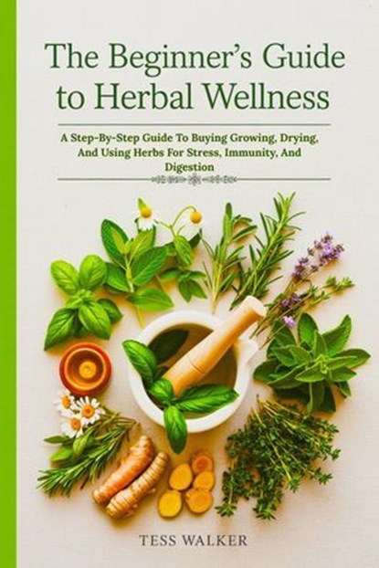 The Beginner’s Guide to Herbal Wellness: A Step-By-Step Guide To Buying Growing, Drying, And Using Herbs For Stress, Immunity, And Digestion, Gina S. McCray ; Tess Walker - Ebook - 9798232940904