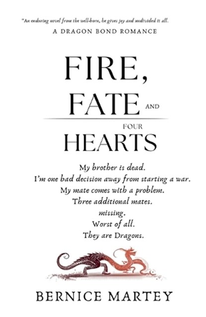 Fire, Fate And Four Hearts, Bernice Martey - Paperback - 9798235289390