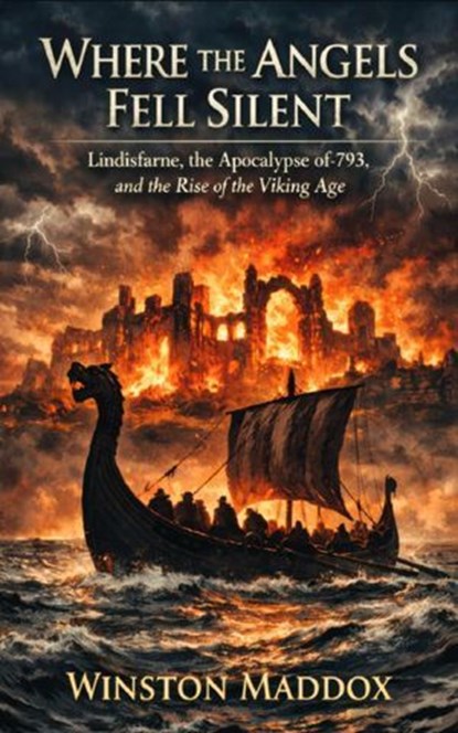 Where the Angels Fell Silent: Lindisfarne, the Apocalypse of 793, and the Rise of the Viking Age, Winston Maddox - Ebook - 9798235397620