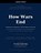 How Wars End, Naim Tahir Baig - Paperback - 9798235569133