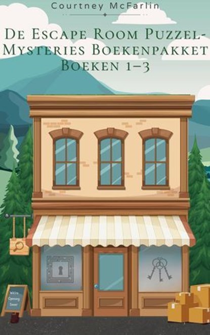 De Escape Room Puzzel-Mysteries Boekenpakket Boeken 1–3, Courtney McFarlin - Ebook - 9798235965317