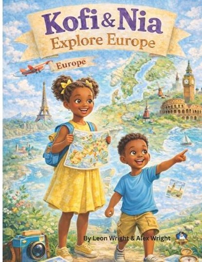 KofI & Nia Explore Europe, Alex Wright ; Leon Wright - Paperback - 9798241342270