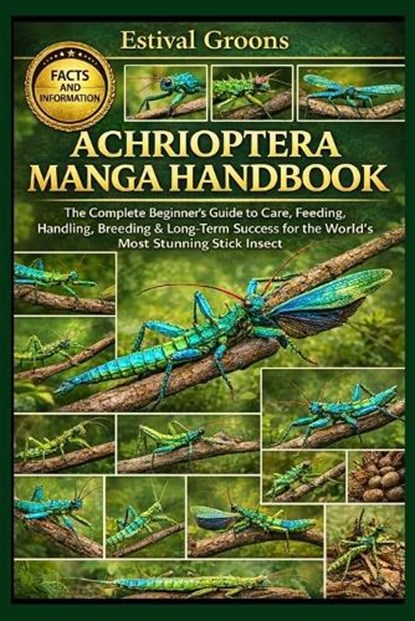 Achrioptera Manga Handbook, Estival Groons - Paperback - 9798242386785