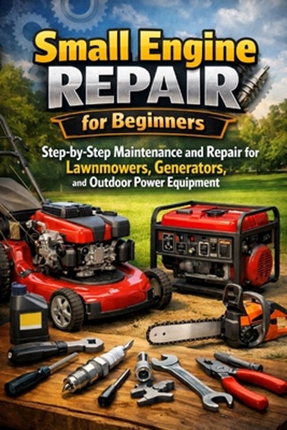 Small Engine Repair for Beginners: Step-by-Step Maintenance and Repair for Lawnmowers, Generators, and Outdoor Power Equipment, Alexander Rhea - Paperback - 9798242485198