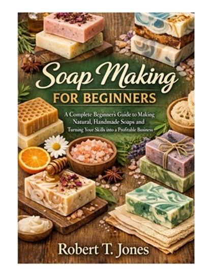 Soap Making for Beginners: A Complete Beginner's Guide to Making Natural, Handmade Soaps and Turning Your Skills into a Profitable Business, Robert T. Jones - Paperback - 9798243151849