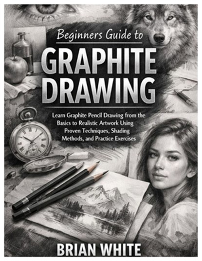 Beginners Guide to Graphite Drawing: Learn Graphite Pencil Drawing from the Basics to Realistic Artwork Using Proven Techniques, Shading Methods, and, Brian White - Paperback - 9798243336581