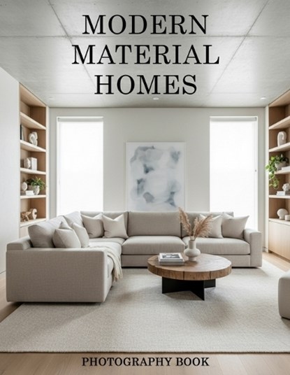 Modern Material Homes Photography Book, Marcus Fielding Publishing - Paperback - 9798245130781