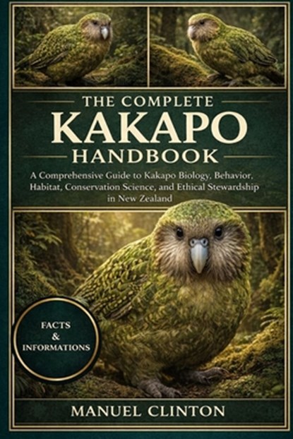 The Complete Kakapo Handbook: A Comprehensive Guide to Kakapo Biology, Behavior, Habitat, Conservation Science, and Ethical Stewardship in New Zealand, Manuel Clinton - Paperback - 9798245560809