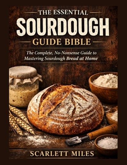 The Essential Sourdough Guide Bible: The Complete No-Nonsense Guide To Mastering Sourdough Bread At Home, Scarlett Miles - Paperback - 9798246550595