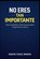 No eres tan importante, David Cruz Anaya - Paperback - 9798248951215