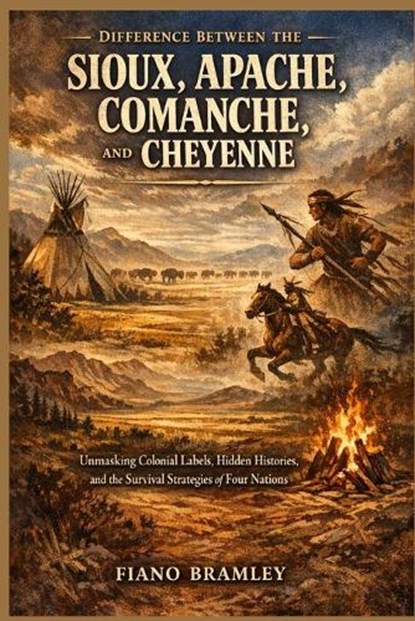 Difference Between the Sioux, Apache, Comanche, and Cheyenne, Fiano Bramley - Paperback - 9798249166694