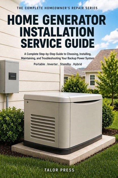Press, T: Home Generator Installation & Service Guide, Talor Press - Paperback - 9798250598576