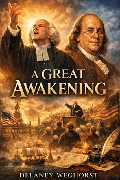A Great Awakening: The Unlikely Friendship Between George Whitefield and Benjamin Franklin: A Journey of Faith, Liberty, and Transformation, Delaney Weghorst - Paperback - 9798253027141