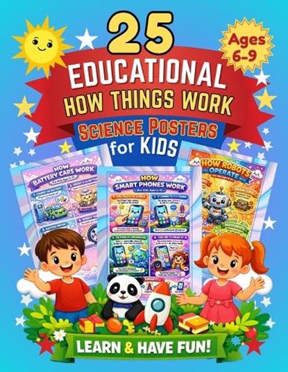 25 Educational How Things Work, Curiousminds Studio - Paperback - 9798253641156