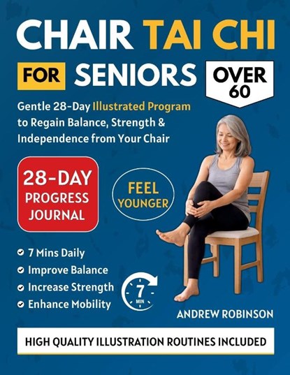 Robinson, A: CHAIR TAI CHI FOR SENIORS OVER 60, Andrew Robinson - Paperback - 9798257541087
