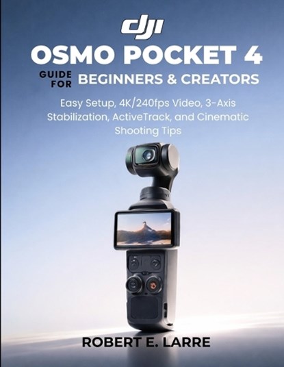 DJI Osmo Pocket 4 Guide for Beginners & Creators, Robert E Larre - Paperback - 9798257923586