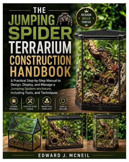 The Jumping Spider Terrarium Construction Handbook, Edward J McNeil - Paperback - 9798258401359