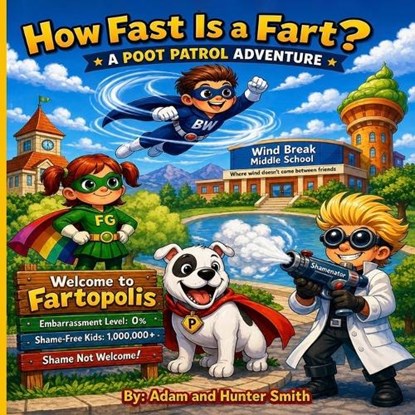 How Fast is a Fart ?, Hunter Smith ; Adam Smith - Paperback - 9798259036987