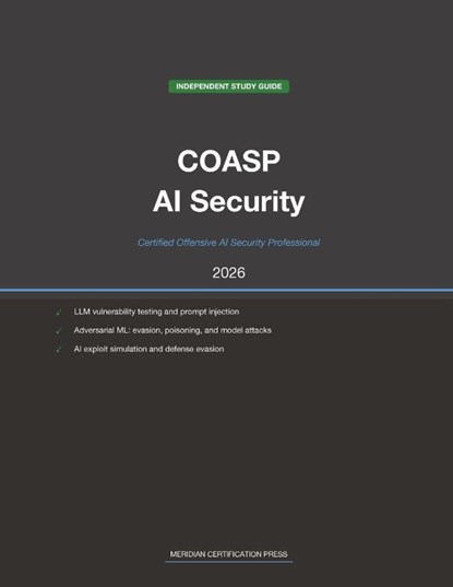 EC-Council COASP Exam Study Guide 2026, Meridian Certification Press - Paperback - 9798259500051