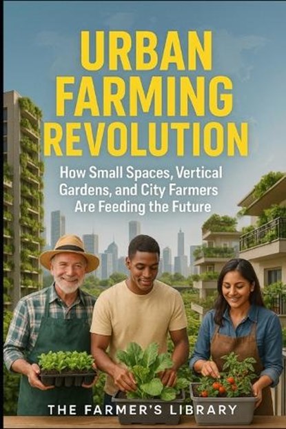 Urban Farming Revolution: How Small Spaces, Vertical Gardens, and City Farmers Are Feeding the Future, Farmer's Library - Paperback - 9798264730061