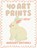 40 Art Prints, Moon Rising - Paperback - 9798265838285