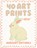 40 Art Prints, Moon Rising - Paperback - 9798266400009