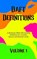 Daft Definitions Volume 1, Christopher Fielden - Paperback - 9798266760226