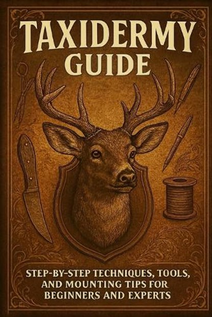 Taxidermy Guide: Step-by-Step Techniques, Tools, and Mounting Tips for Beginners and Experts, Alexander Rhea - Paperback - 9798267570176