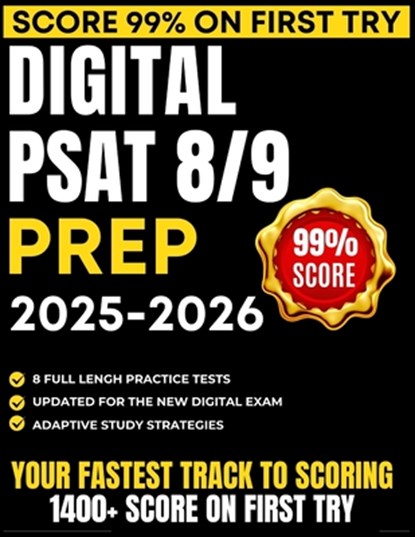 Digital PSAT 8/9 Prep 2025-2026, Rowan Ellister - Paperback - 9798269227535