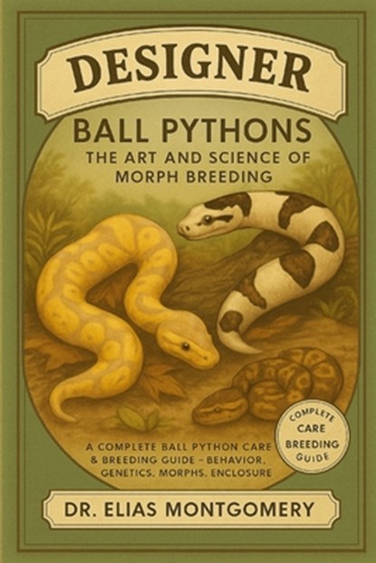 Designer Ball Pythons - The Art and Science of Morph Breeding: A Complete Ball Python Care & Breeding Guide - Behavior, Genetics, Morphs, Enclosure De, Elias Montgomery - Paperback - 9798269945736