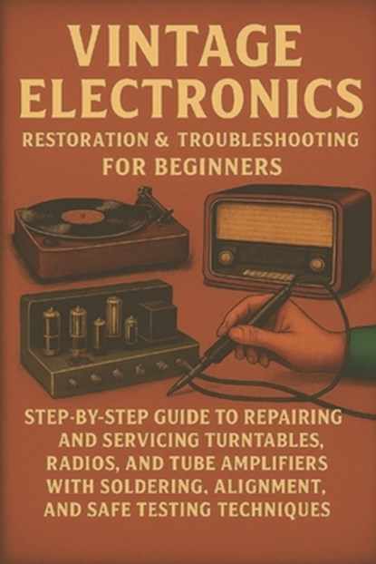 Vintage Electronics Restoration & Troubleshooting for Beginners: Step-by-Step Guide to Repairing and Servicing Turntables, Radios, and Tube Amplifiers, Alexander Rhea - Paperback - 9798270165925