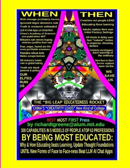 By Being Most Educated, Richard Tabor Greene - Paperback - 9798271049934