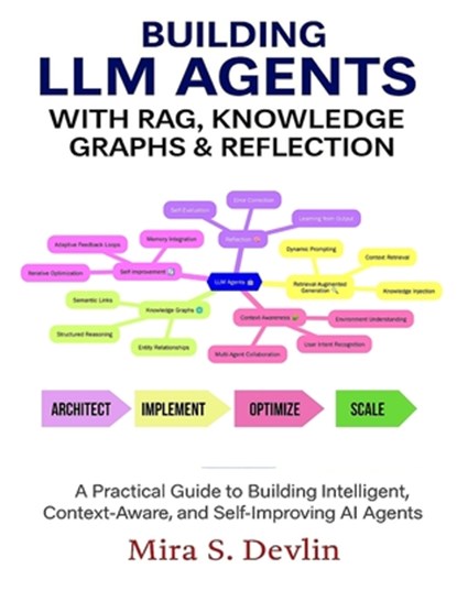 Building LLM Agents with RAG, Knowledge Graphs & Reflection: A Practical Guide to Building Intelligent, Context-Aware, and Self-Improving AI Agent, Mira S. Devlin - Paperback - 9798273159013