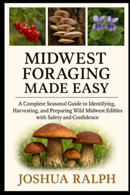 Midwest Foraging Made Easy: A Complete Seasonal Guide to Identifying, Harvesting, and Preparing Wild Midwest Edibles with Safety and Confidence, Joshua Ralph - Paperback - 9798274536295