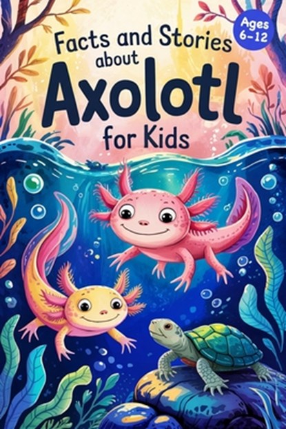 Axolotl Stories With Facts for Kids Ages 6-12: Discover How Axolotls Live, Grow, and Protect Their Home in Ten Amazing Adventures, Lena Adams - Paperback - 9798280871403