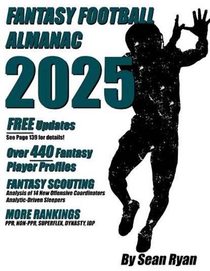 2025 Fantasy Football Almanac, Sean Ryan - Paperback - 9798286240524