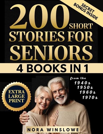 Publishing, P: 200 Short Stories for Seniors In Extra Large, Porch Hour Publishing ; Nora Winslowe - Paperback - 9798287198084