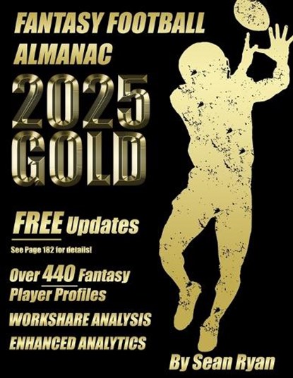 2025 Fantasy Football Almanac Gold Edition, Sean Ryan - Paperback - 9798289349231