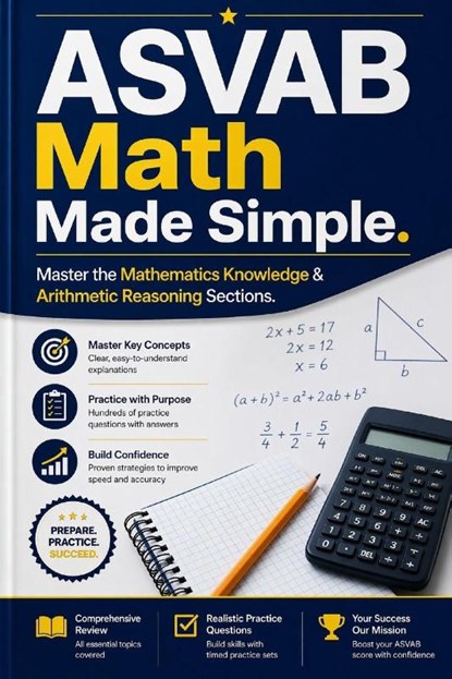 ASVAB Math Made Simple., Capernaum Group - Paperback - 9798292590897