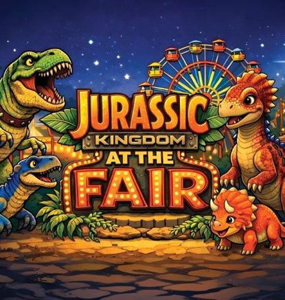 Jurassic Kingdom At The Fair, Hernan Colonia - Gebonden - 9798295703461