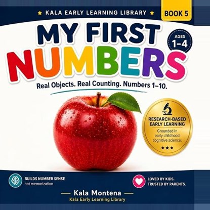 My First Numbers, Kala Montena - Paperback - 9798295847004