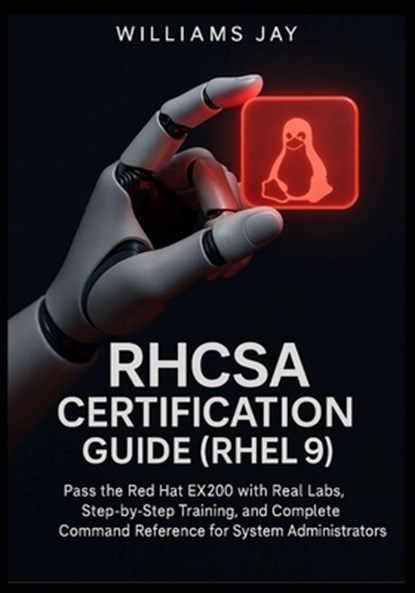 RHCSA Certification Guide (RHEL 9): Pass the Red Hat EX200 with Real Labs, Step-by-Step Training, and Complete Command Reference for System Administra, Williams Jay - Paperback - 9798296690272