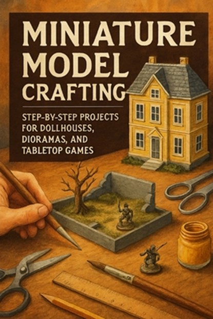 Miniature Model Crafting Made Easy: DIY Projects for Dollhouses, Dioramas & Tabletop Games, Alexander Rhea - Paperback - 9798299393682