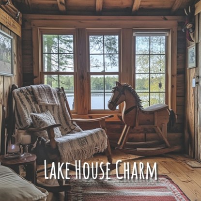 Lake House Charm: Rustic Elegance: A Coffee Table Book of Waterfront Living and Cozy Decor - Picture Book for Seniors, Dementia, and Alz, Nordic Sun Publishing - Paperback - 9798302011107