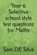 Year 6 Selective school style test questions for Maths, Sam de Silva - Paperback - 9798302460462