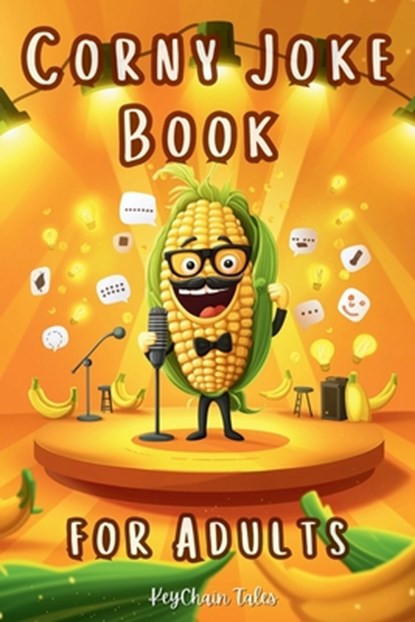 Corny Joke Book for Adults: Over 200 Hilarious Collection of Groan-Worthy Puns and Cheesy Laughs!, Keychain Tales - Paperback - 9798306692234