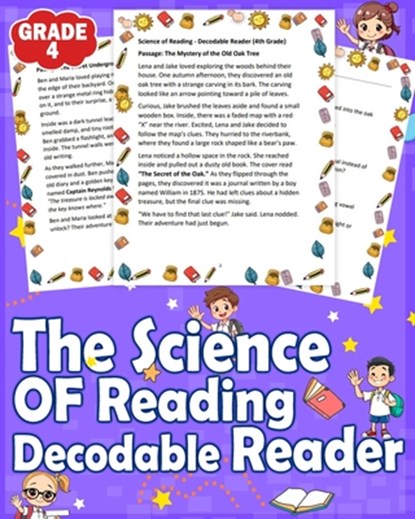 The Science of Reading Decodable Reader for 4th Grade: A Science-Based Decodable Reader for 4th Grade - Engaging Stories, Phonics Practice, and Compre, Juliana Christian - Paperback - 9798312298130