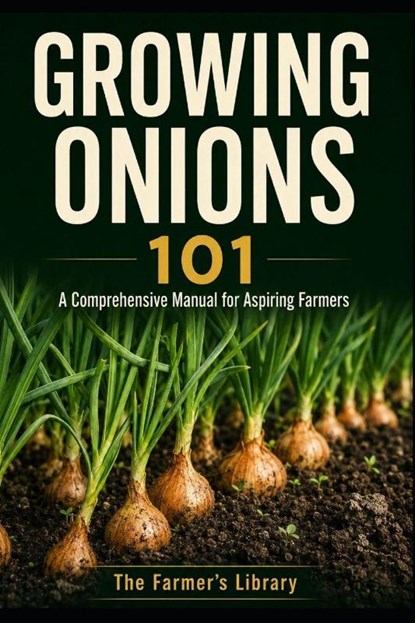 Growing Onions 101, Farmer's Library - Paperback - 9798312846553